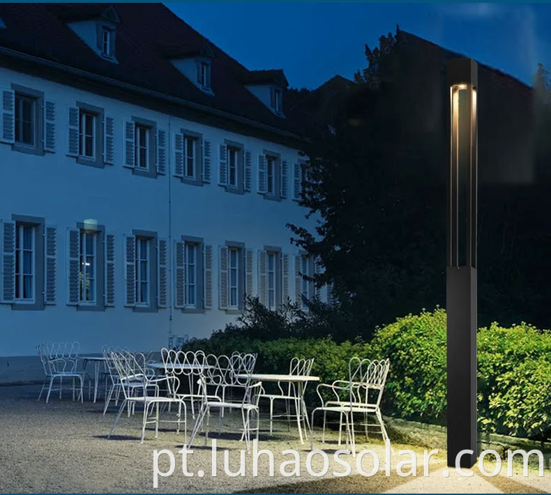 Solar Path Courtyard Lamp